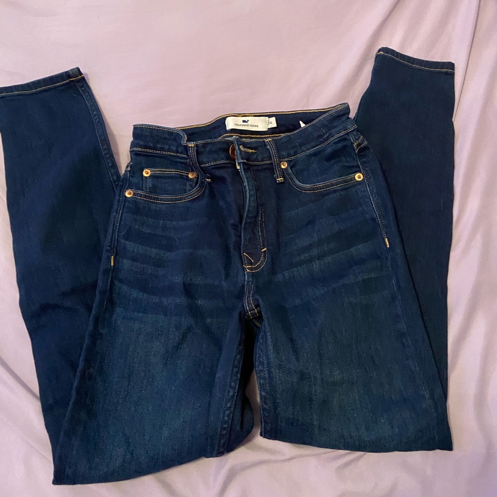 Vineyard Vines High Rise Skinny Jeans